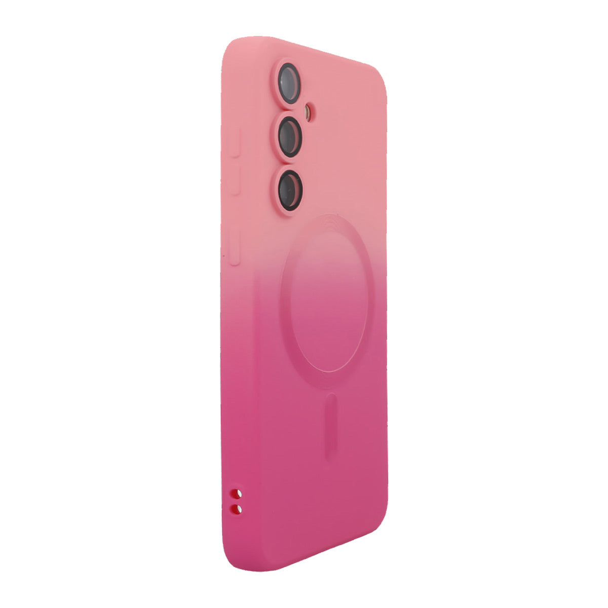 ENKAY HAT PRINCE For Samsung Galaxy A57 5G Silicone Magnetic Case   Gradient Color Cover