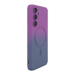 ENKAY HAT PRINCE For Samsung Galaxy A57 5G Silicone Magnetic Case   Gradient Color Cover