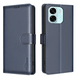 BINFEN COLOR For Oppo A6x 5G / A6x 4G / A6 5G (Global) Leather Case BF32 Wallet RFID Blocking Phone Cover