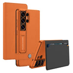GKK For Samsung Galaxy S26 Ultra Case with Card Holder Kickstand Leather Flip Phone Cover