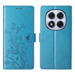 For Xiaomi Redmi Note 15 Pro 4G (Global) Wallet Case Butterfly Floral Imprint PU Leather Phone Cover with Wrist Strap