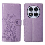 For Xiaomi Redmi Note 15 Pro 4G (Global) Wallet Case Butterfly Floral Imprint PU Leather Phone Cover with Wrist Strap