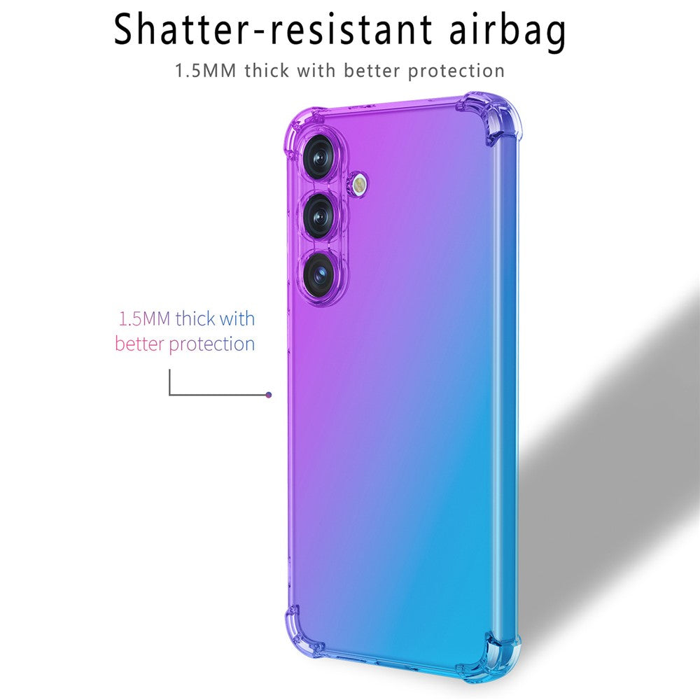 Samsung Galaxy A26 5G-skal i tonad färg, TPU-mobilskal som skyddar mot fall, fall