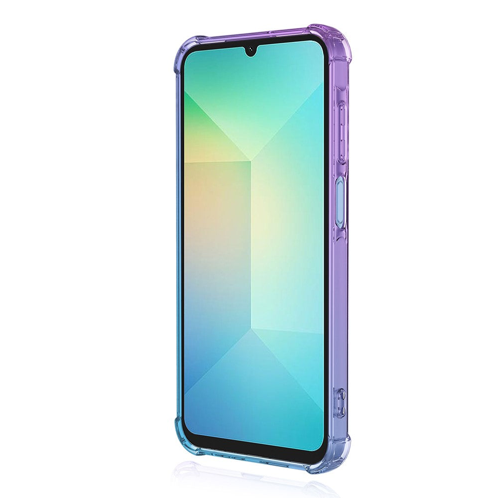 Til Samsung Galaxy A08 5G / A07 5G / A07 4G cover – TPU anti-drop telefoncover med gradientfarve