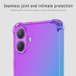 Til Samsung Galaxy A08 5G / A07 5G / A07 4G cover – TPU anti-drop telefoncover med gradientfarve