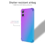 Til Samsung Galaxy A08 5G / A07 5G / A07 4G cover – TPU anti-drop telefoncover med gradientfarve