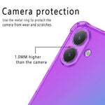 Til Samsung Galaxy A08 5G / A07 5G / A07 4G cover – TPU anti-drop telefoncover med gradientfarve