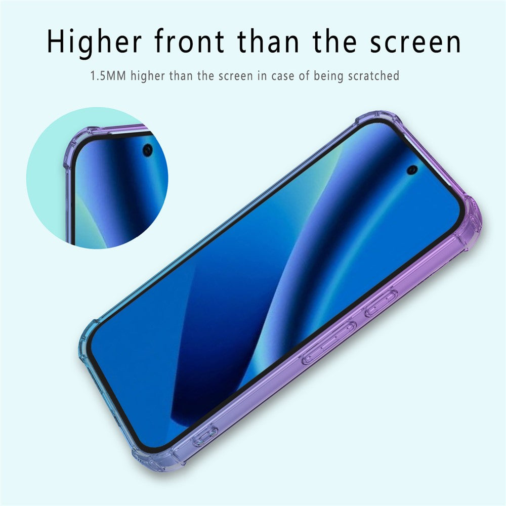 For Google Pixel 10a Case Gradient Color TPU Phone Case Anti-Drop Phone Cover