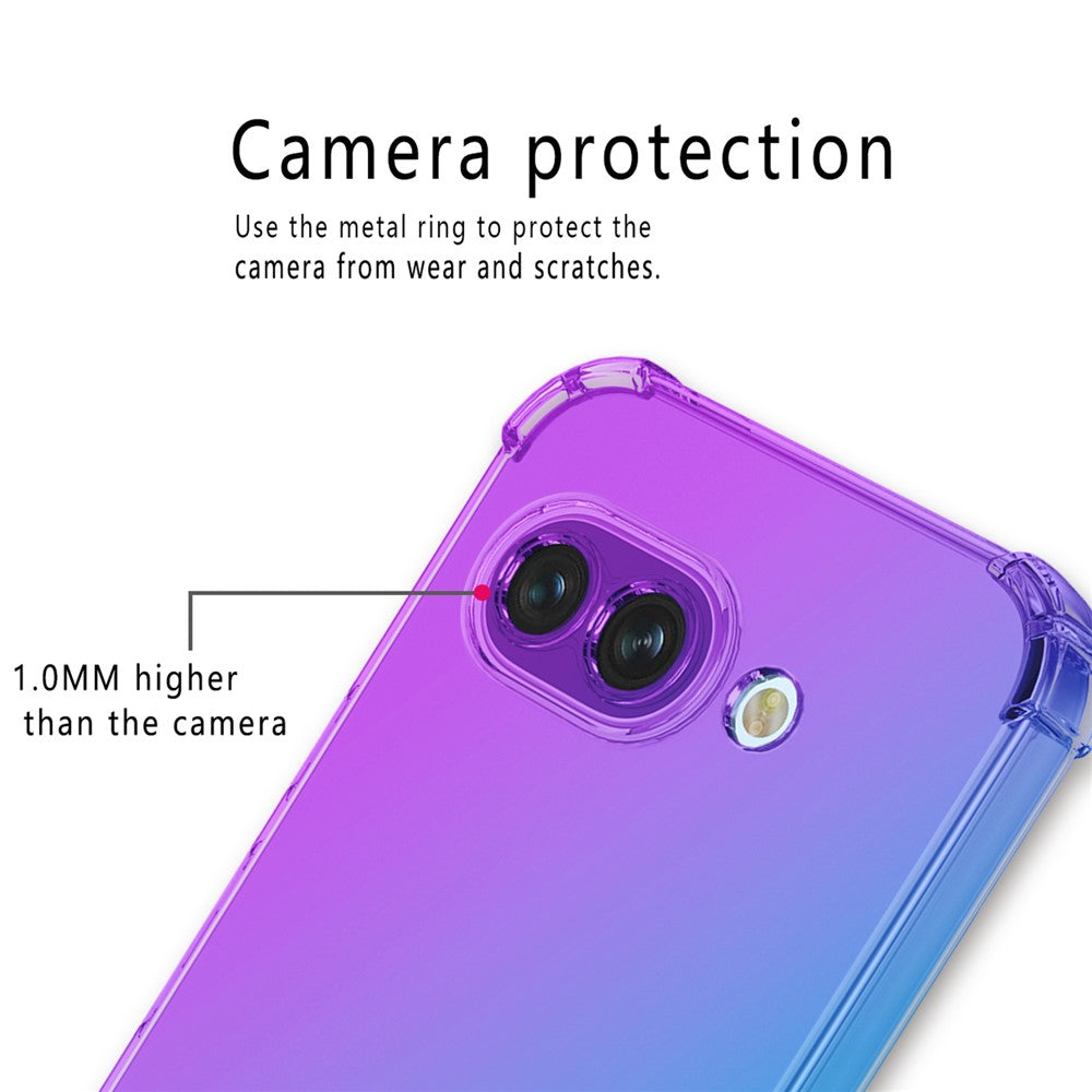 For Google Pixel 10a Case Gradient Color TPU Phone Case Anti-Drop Phone Cover