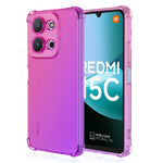 Phone Case For Xiaomi Redmi 15C 4G (Global) (171mm)  /  15C 5G (Global) (171mm)  /  Poco C85 4G (171mm) Gradient Color TPU Anti-Drop Cover