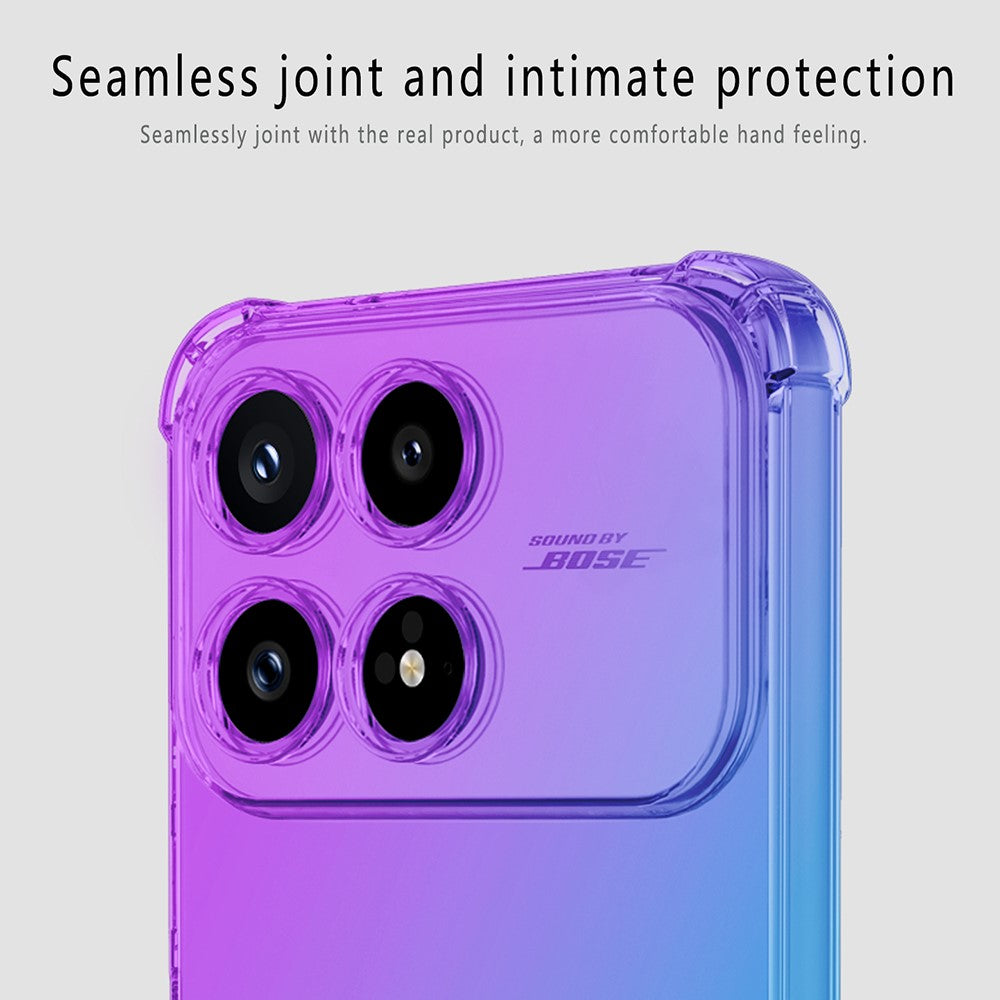 For Xiaomi Redmi K90 5G  /  Poco F8 Pro 5G Case Gradient Color TPU Anti-Drop Phone Cover