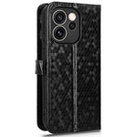 For Oppo Reno15 Pro Max 5G (Global) / Reno15 Pro 5G (China) Wallet Case Dot Pattern Imprint PU Leather Phone Cover with Wrist Strap
