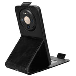 For Huawei Mate 80 / Mate 80 Pro Stand Case Magnetic Clasp Vertical Flip Leather Phone Cover with Card Holder