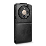For Huawei Mate 80 / Mate 80 Pro Stand Case Magnetic Clasp Vertical Flip Leather Phone Cover with Card Holder