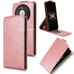 For Huawei Mate 80 / Mate 80 Pro Stand Case Magnetic Clasp Vertical Flip Leather Phone Cover with Card Holder