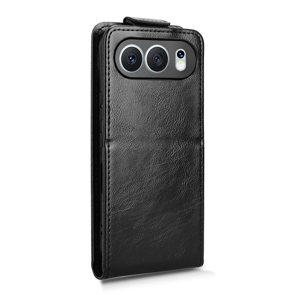 For Honor 500 5G Stand Case Magnetic Clasp Vertical Flip Leather Phone Cover with Card Holder