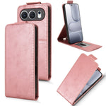 For Honor 500 5G Stand Case Magnetic Clasp Vertical Flip Leather Phone Cover with Card Holder