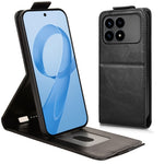 For Xiaomi Poco F8 Pro 5G / Redmi K90 5G Stand Case Magnetic Clasp Vertical Flip Leather Phone Cover with Card Holder