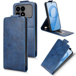 For Xiaomi Poco F8 Pro 5G / Redmi K90 5G Stand Case Magnetic Clasp Vertical Flip Leather Phone Cover with Card Holder