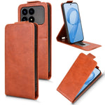For Xiaomi Poco F8 Pro 5G / Redmi K90 5G Stand Case Magnetic Clasp Vertical Flip Leather Phone Cover with Card Holder