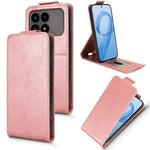 For Xiaomi Poco F8 Pro 5G / Redmi K90 5G Stand Case Magnetic Clasp Vertical Flip Leather Phone Cover with Card Holder