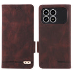 For Xiaomi Redmi K90 5G  /  Poco F8 Pro 5G Case Leather Wallet Flip Phone Cover with Hardware Decor