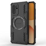 Til OnePlus 15R 5G / Ace 6T 5G Magnetisk Cover Butterfly Armor Hul Varmeafledning PC + TPU Telefoncover