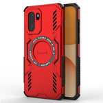 Til OnePlus 15R 5G / Ace 6T 5G Magnetisk Cover Butterfly Armor Hul Varmeafledning PC + TPU Telefoncover
