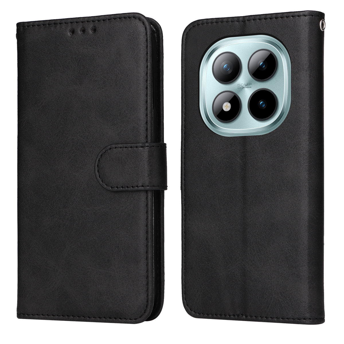 Xiaomi Poco M8 Pro 5G / Redmi Note 15 Pro+ 5G (Global) Plånboksfodral PU-läder Folio Flip-fodral