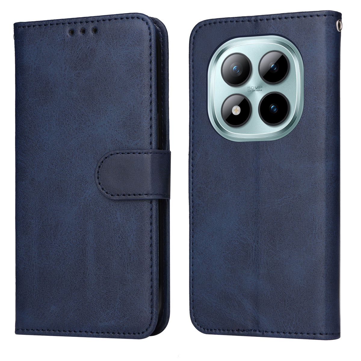 Xiaomi Poco M8 Pro 5G / Redmi Note 15 Pro+ 5G (Global) Plånboksfodral PU-läder Folio Flip-fodral