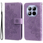 For Xiaomi Redmi Note 15 Pro 4G (Global) Case Floral Pattern PU Leather Wallet Stand Phone Cover
