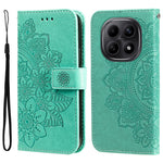 For Xiaomi Poco M8 5G / Redmi Note 15 5G (Global) / 15 4G (Global) Case Floral Pattern PU Leather Wallet Stand Phone Cover