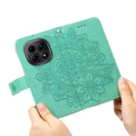 For Xiaomi Poco M8 5G / Redmi Note 15 5G (Global) / 15 4G (Global) Case Floral Pattern PU Leather Wallet Stand Phone Cover