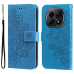 Xiaomi Poco M8 5G / Redmi Note 15 5G (Global) / 15 4G (Global)-etui med blomstermønster og PU-læderpung