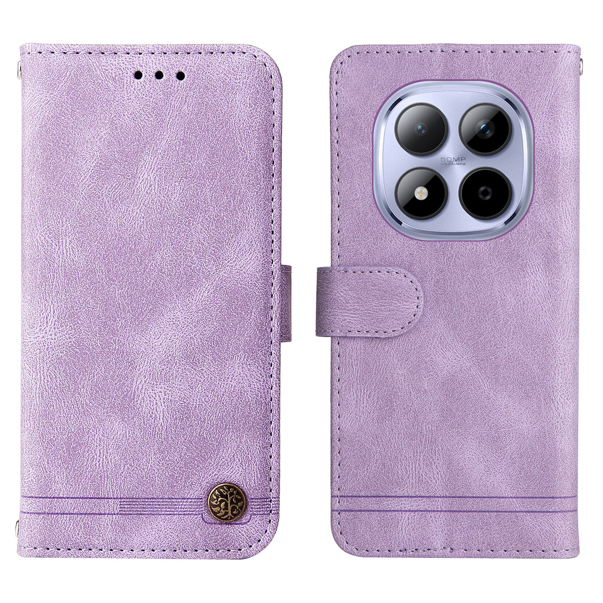For Xiaomi Redmi Note 15 Pro 4G (Global) Leather Wallet Cases Skin Touch Phone Cover Stand with Strap