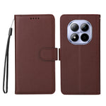 For Xiaomi Redmi Note 15 Pro 4G (Global) Case RFID Blocking 3 Card Slots PU Leather Phone Cover with Wrist Strap