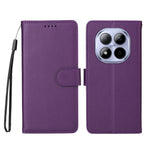 For Xiaomi Redmi Note 15 Pro 4G (Global) Case RFID Blocking 3 Card Slots PU Leather Phone Cover with Wrist Strap