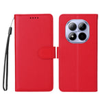 For Xiaomi Redmi Note 15 Pro 4G (Global) Case RFID Blocking 3 Card Slots PU Leather Phone Cover with Wrist Strap