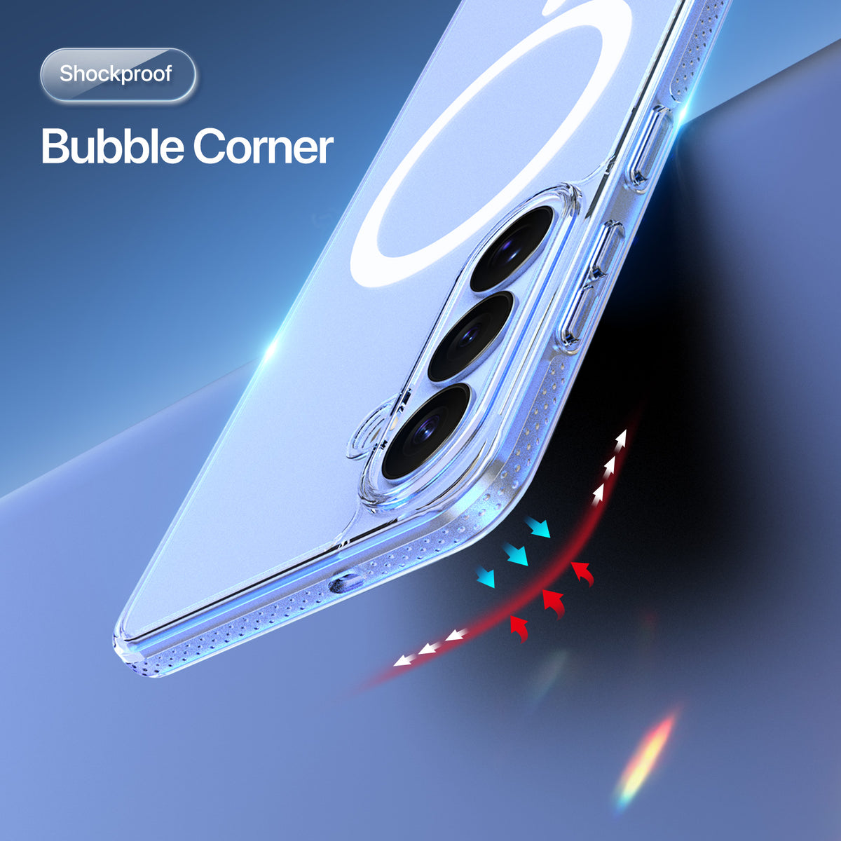 DUX DUCIS For Samsung Galaxy S26+ Back Cover  Clin Series Clear Magnetic Phone Case