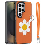 DUX DUCIS Til Samsung Galaxy S26 Ultra Etui Luvy Serie PU Læder + TPU + PC Telefon Bagcover med Fingerring / Håndledsrem