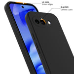 Til Google Pixel 10a Magnetisk Cover Stødsikkert Flydende Silikone Telefoncover