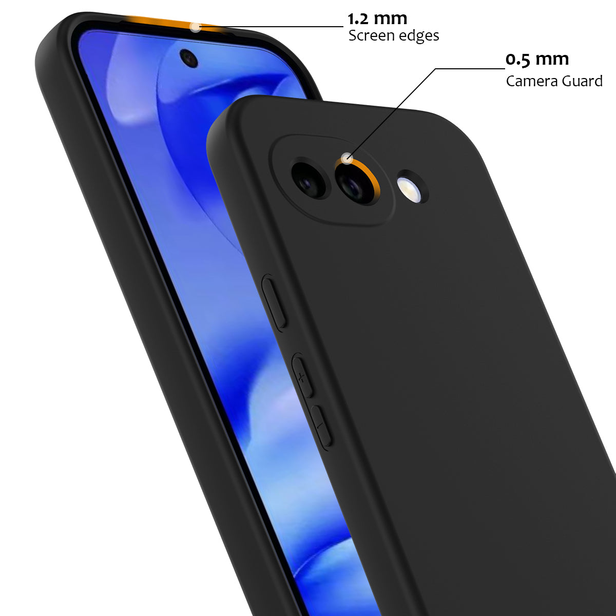 Til Google Pixel 10a Magnetisk Cover Stødsikkert Flydende Silikone Telefoncover