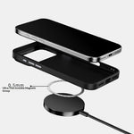 ABEEL For iPhone 18 Pro Max / 17 Pro Max Case Compatible with MagSafe Carbon Fiber Texture TPU PC PU Phone Back Cover