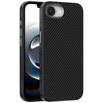 ABEEL For iPhone 17th / 16th Case Compatible with MagSafe Carbon Fiber Texture TPU PC PU Phone Back Cover