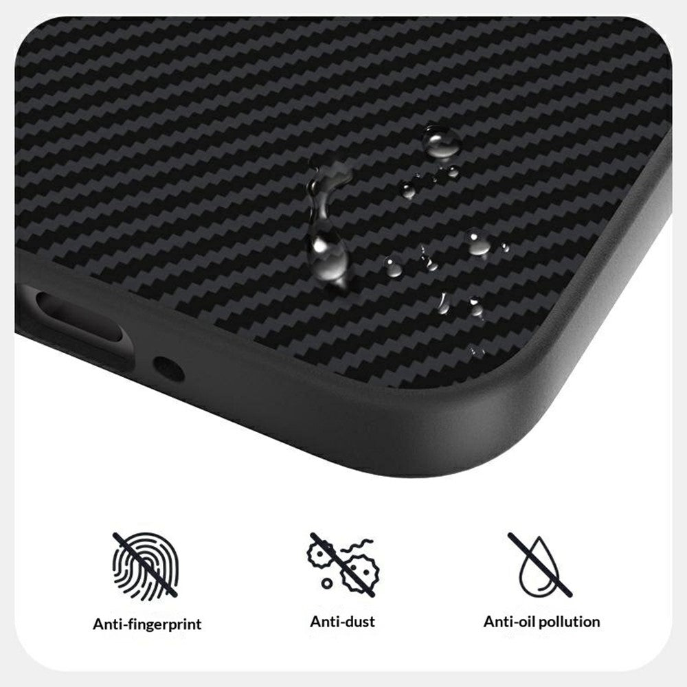 ABEEL For Oppo Find X9 5G Magnetic Case Slim Carbon Fiber Texture TPU PC PU Phone Back Cover