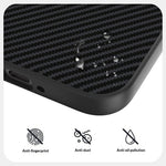 ABEEL For Oppo Find X9 Pro 5G Magnetic Case Slim Carbon Fiber Texture TPU PC PU Phone Back Cover