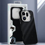 ABEEL For Oppo Find X9 Pro 5G Magnetic Case Slim Carbon Fiber Texture TPU PC PU Phone Back Cover