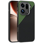 ABEEL For Oppo Find X9 Pro 5G Magnetic Case Slim Carbon Fiber Texture TPU PC PU Phone Back Cover