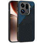 ABEEL For Oppo Find X9 Pro 5G Magnetic Case Slim Carbon Fiber Texture TPU PC PU Phone Back Cover