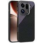 ABEEL For Oppo Find X9 Pro 5G Magnetic Case Slim Carbon Fiber Texture TPU PC PU Phone Back Cover